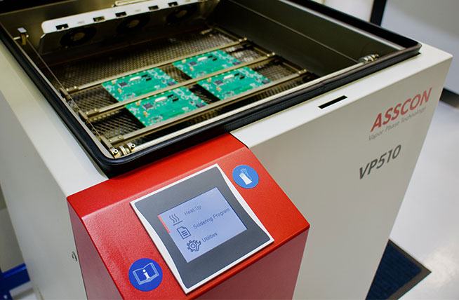 A Squared Technologies Vapor Phase machine